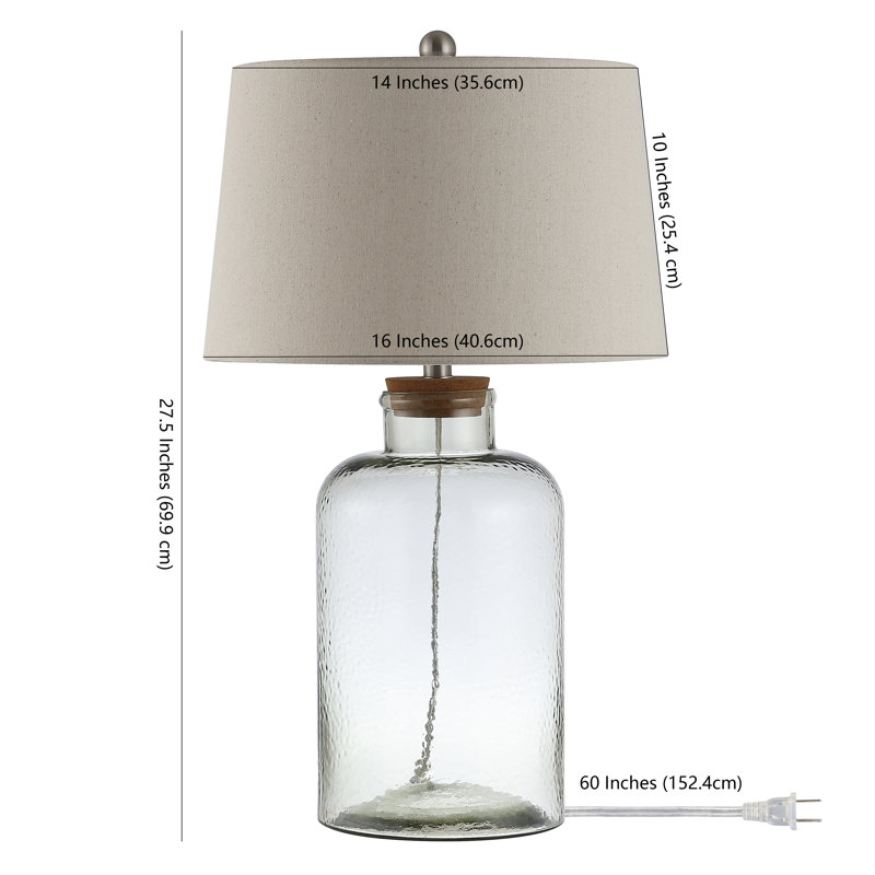 Aney Glass Table Lamp
