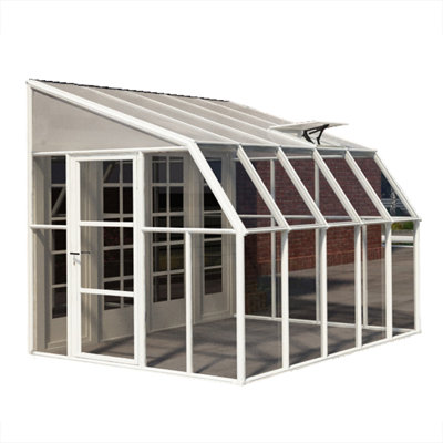 Rion 2.6 m W x 3.2 m D Steel Sun Room