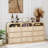 59'' W 9 Drawer Burl Wood Dresser-394991362