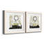 Daily Bath - ensemble de 2 peintures encadrées-920388570-920388583