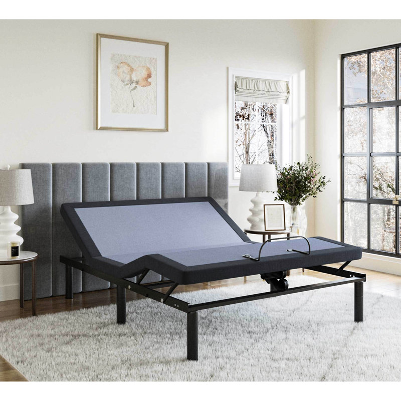 Adjustable Twin Xl Bed Base With Snore Feature And Memory Head/Foot Capability, Twin XL