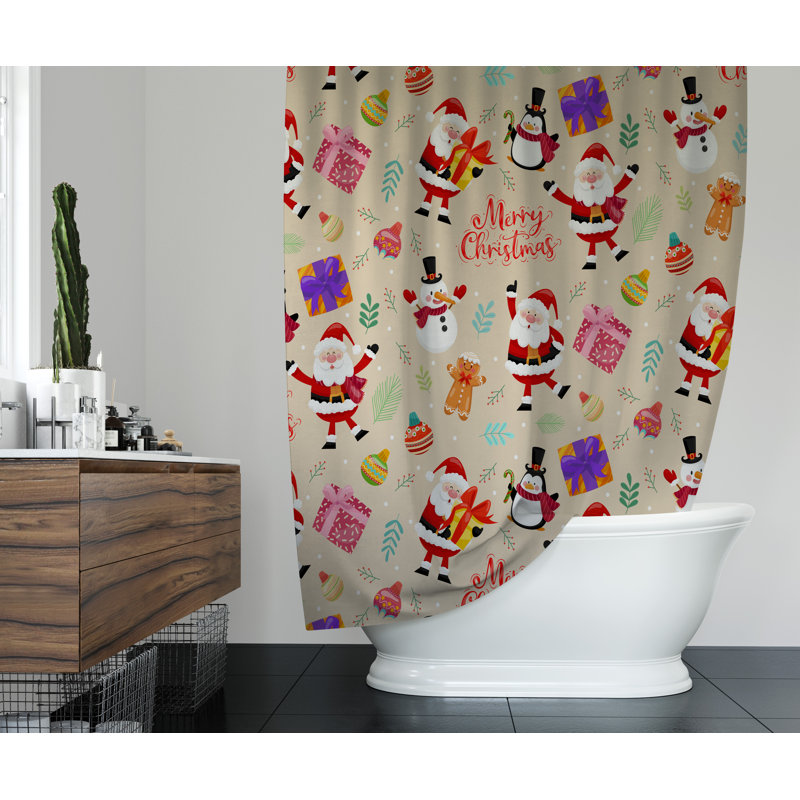 Bitter Shower Curtain, 90" H x 70" W