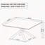 Table basse blanche