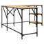 Aadvika L-Shaped Metal Base Writing Desk-1792750910