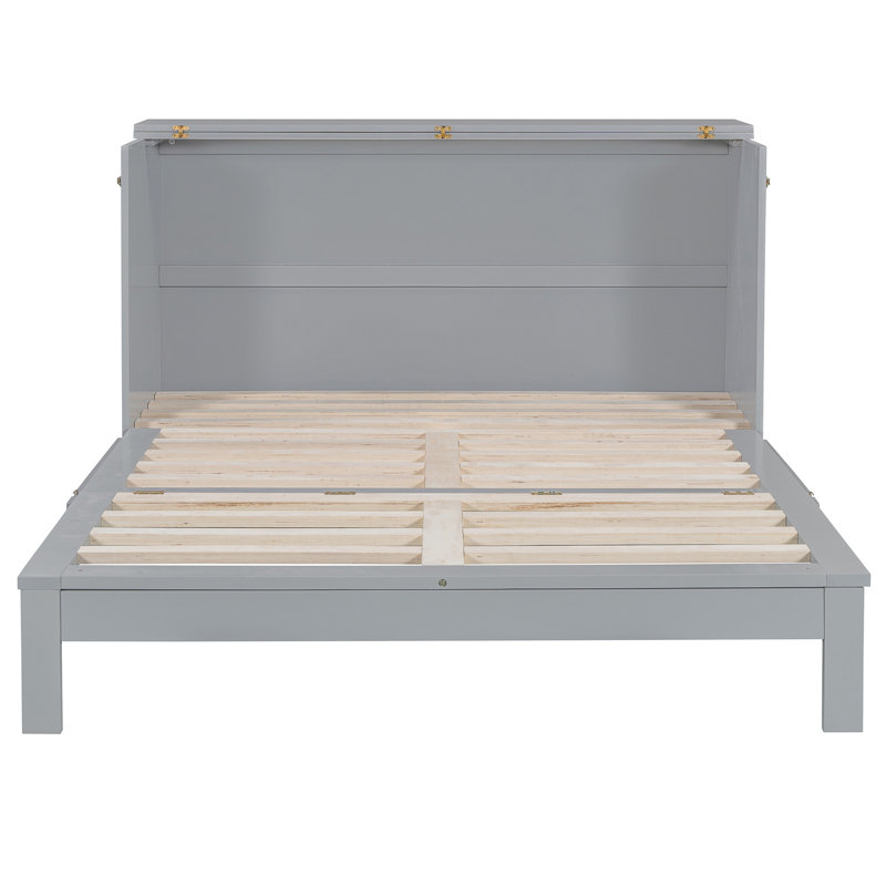 Gray Queen Bed With Practical And Abundant Drawer Options Functional Internal Storage Solutions, Gray, Queen