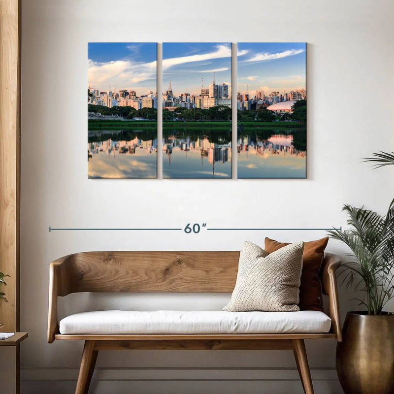 Senne Ibirapuera Park Skyline, H 28 po x l 45 po