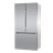 Bosch - 800 Series 36-Inch Smart 3-Door Counter-Depth Refrigerator With Recessed Handles, Anti-Fingerprint Exterior, Internal Water, Home Connect