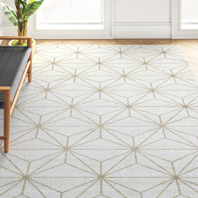 Adame Rectangle Geometric Area Rug