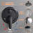 Shower Faucet Set With Tub Spout, Ceiling Mount Shower System With 12 Inch Rain Showerhead And Tub Spout Included Valve And Trim-125588394