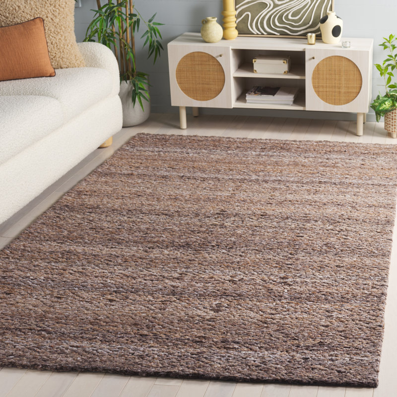 Harvest 114 Hand Woven Performance No Pattern Rug, Rectangle 5' x 8'