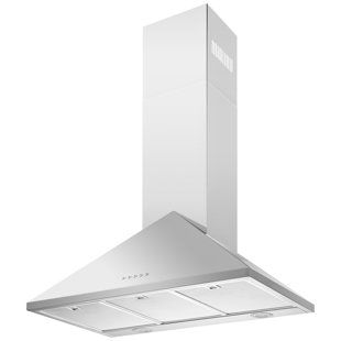 Hotte murale convertible 29,5 po 760 CFM en acier inoxydable (Ensemble de 20)
