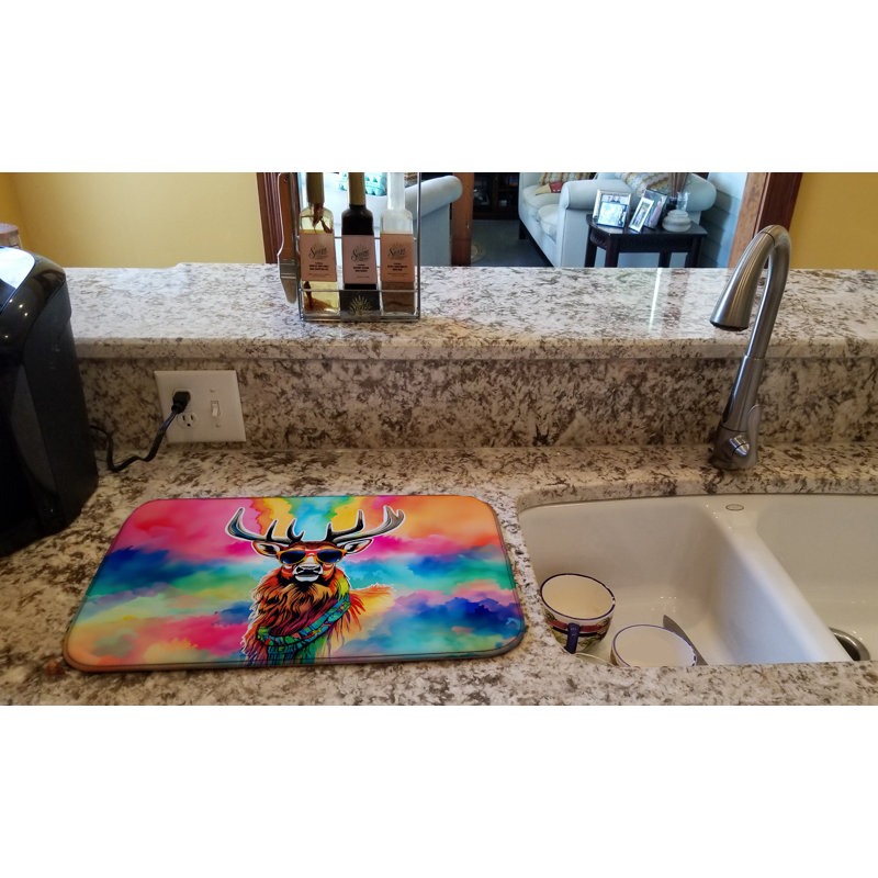 Hippie Animals Drying Mat