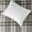 Full/queen Plaid Comforter , Fill, , 2 Shams, Throw Pillows, Warm Style Bedding Microfiber Cozy