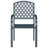 vidaXL Garden Chair 2 pcs Anthracite 22.05 x 25.59 x 35.04 in Steel