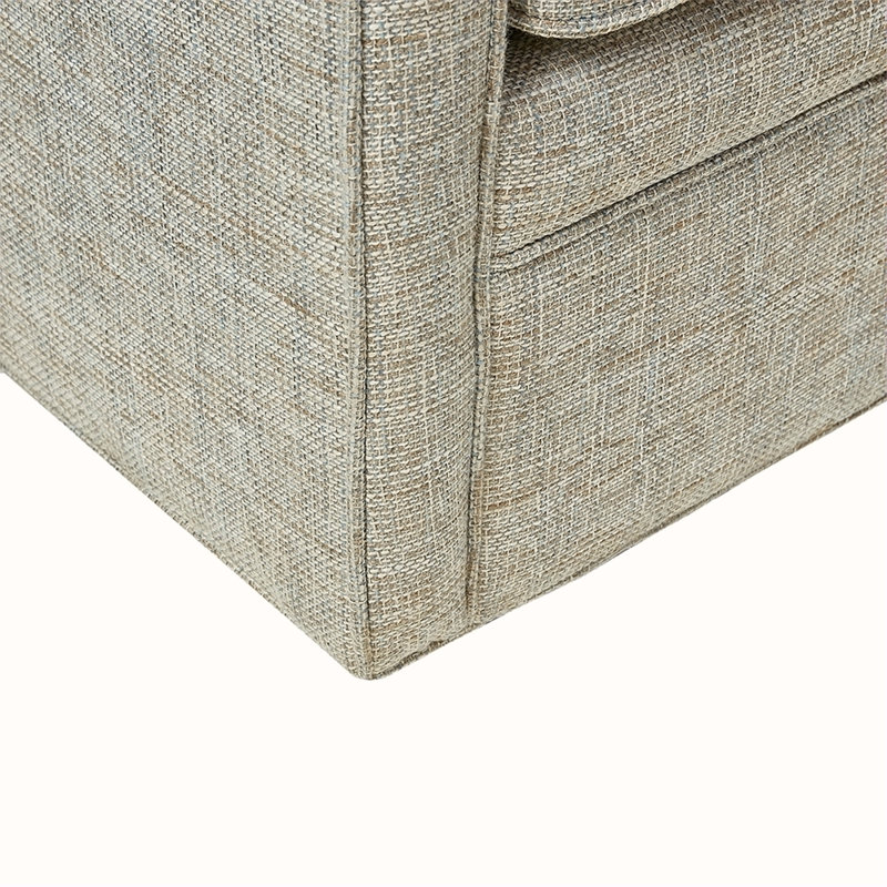 Fauteuil pivotant à large siège