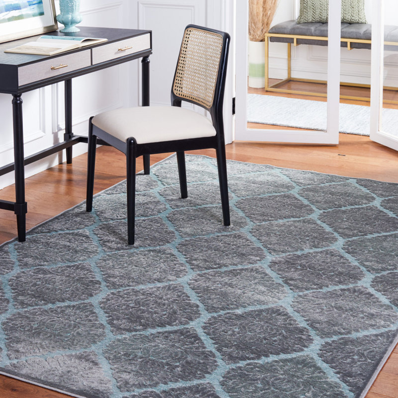 Tapis géométrique Orville Performance, Rectangle 5 pi 3 po x 7 pi 6 po