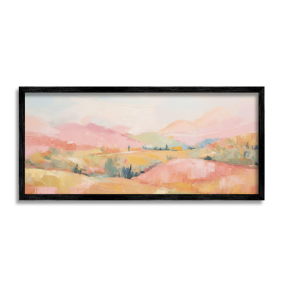 Abstrait «Tranquility Hills», estampe numérique par Gina Kelly