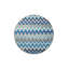 Tapis tissé à motif de croix bleu clair lavable à la machine-1529204576