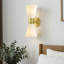 Vintage Dimmable Armed Sconce With Milk Glass Shade Vibrant French Gold-125177380