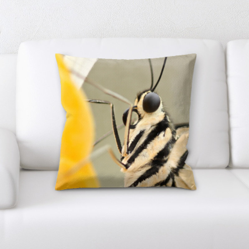 Microsuede Throw Pillow