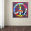 « paix », impression sur toile tendue-16420065