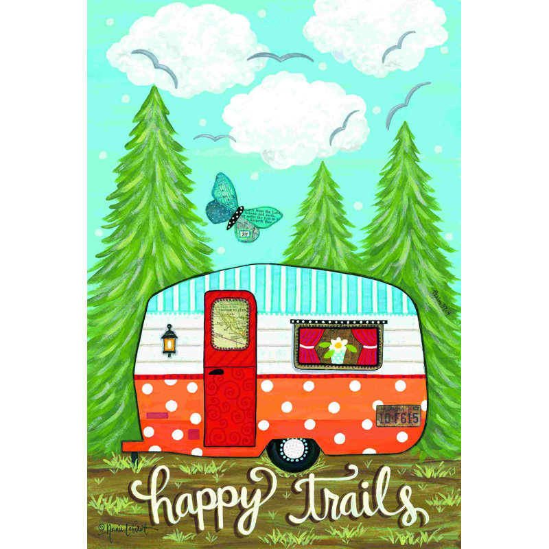 " Happy Trails " by Annie LaPoint, 32" W x 48" H