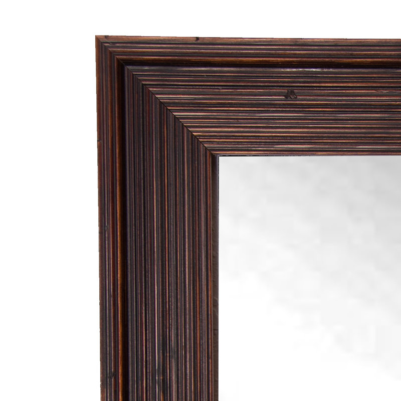 Miroir décoratif d'Ukiah, Brun, H 32,25 po x l 55,25 po