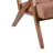 Solid Wood Frame Accent Chair