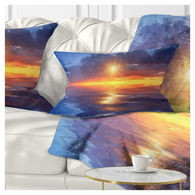Housse de coussin rectangulaire et insert