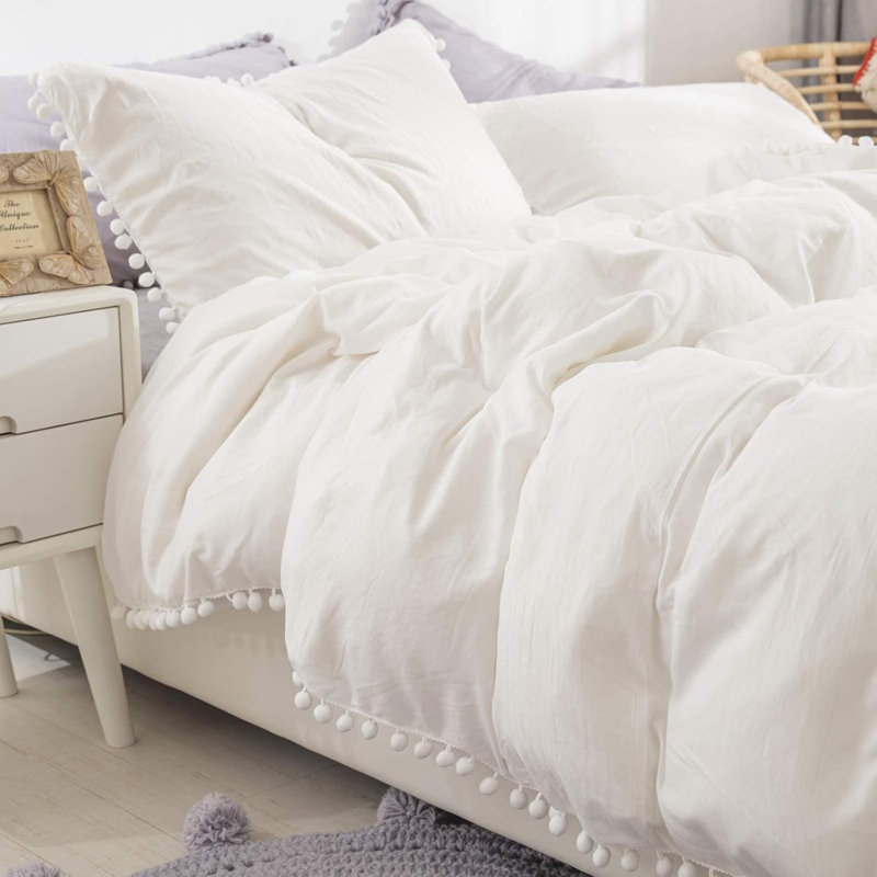No Pattern Duvet Cover Set