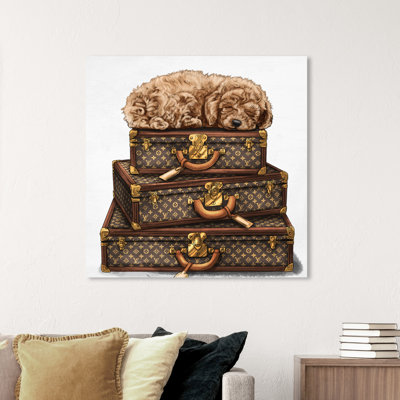 " Sleeping Poodle "