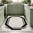 Black Greek Key Border area rugs for Living Room, Soft and Comfortable, Suitable for all seasons, easy to maintain, machine washable Indoor floor mat, Under Table Farmhouse suitable for Bedroom, Dining Room, Study, Patio, Balcony, Home Decor-694777765
