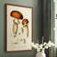 Reproduction encadrée champignon Variétés III - bois massif-492892081-492892082
