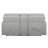 Saxon Gray Power Loveseat With Console