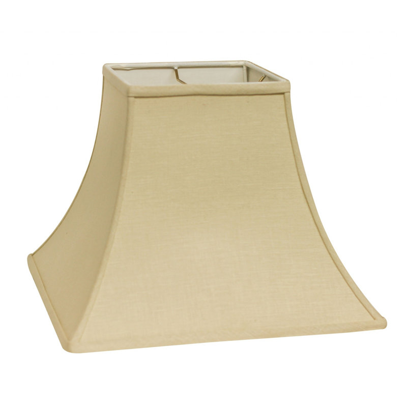 Abat-jour cloche en lin 12 po, Beige