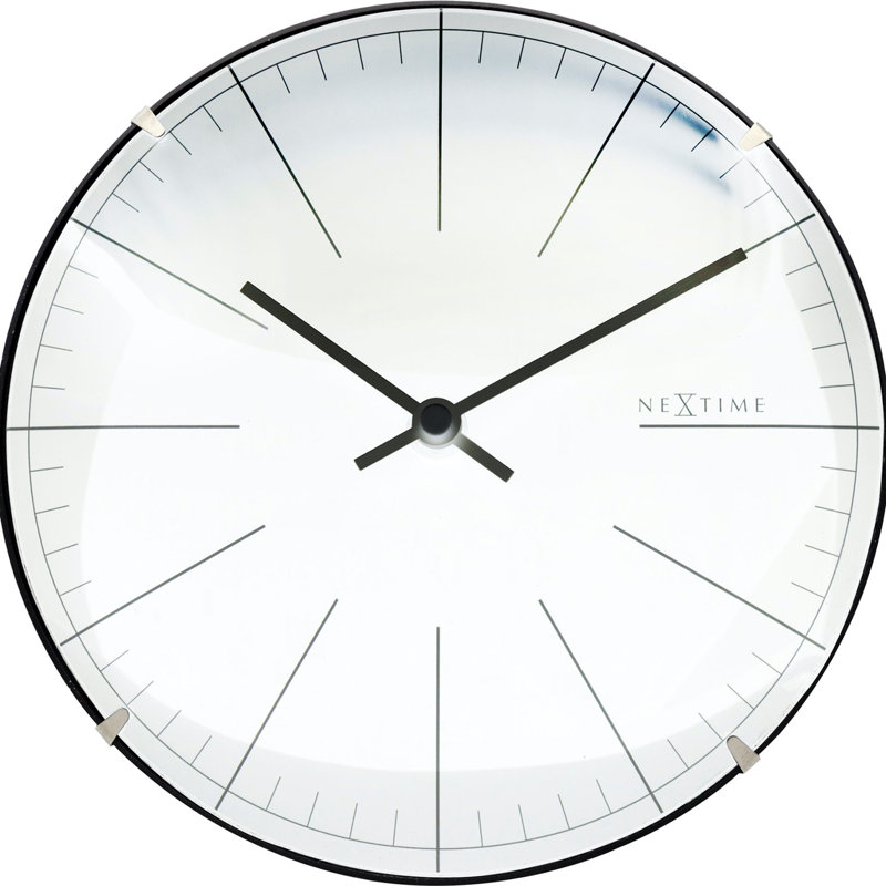 Glass Wall Clock