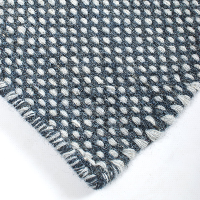 Drakeford Solid Colour Hand Woven Area Rug, Rectangle 160 x 230cm