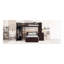 Lit mezzanine simple avec lit autonome, tablettes, bureau et garde-robe espresso-373898186-373898183