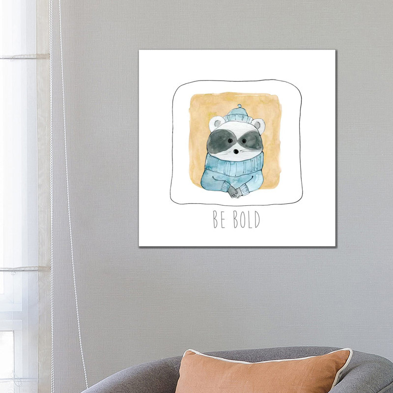 Be Bold by Carol Robinson - Wrapped Canvas Print, 66.04 cm H x 66.04 cm W x 1.91 cm D