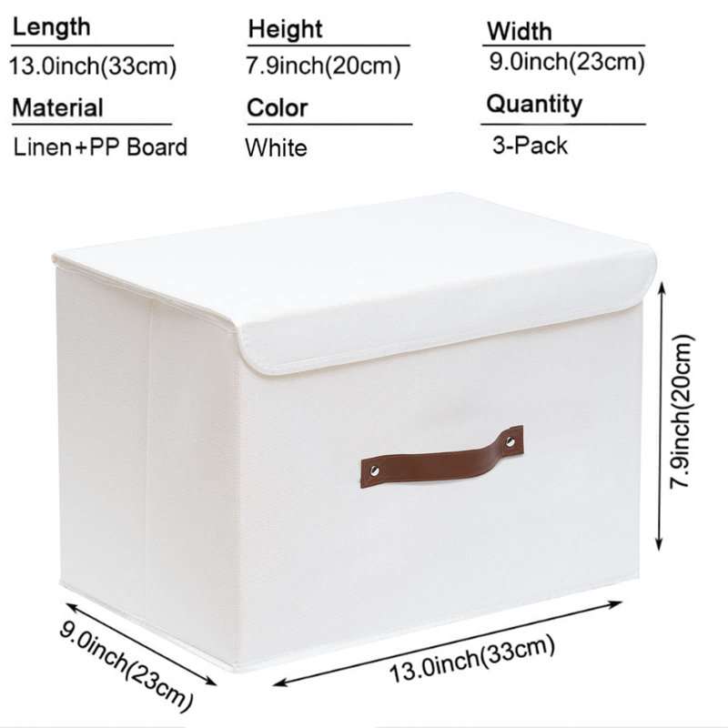 Brayden Studio Fabric Decorative Bin