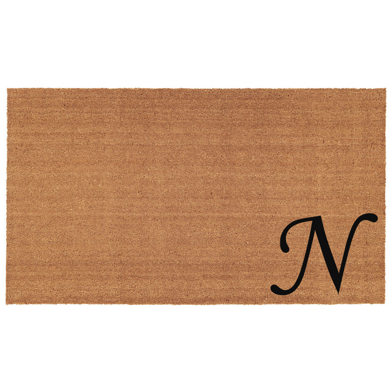 Tapis d'entrée antidérapant Zebrowski, Rectangle 2 pi x 3 pi, N