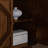 Mid Century Modern Sideboard with Symmetrical Geometric Accent, Adjustable Shelf, Walnut-246172921