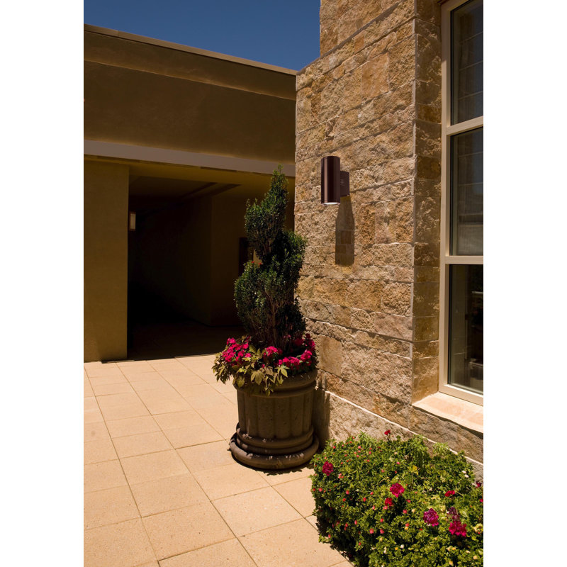 Loughlam Wall Light, Bronze, Incandescent