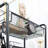 HOMCOM 5 Tier Utility Rolling Cart