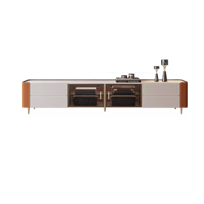 Meuble télé léger et luxueux, 95.67"