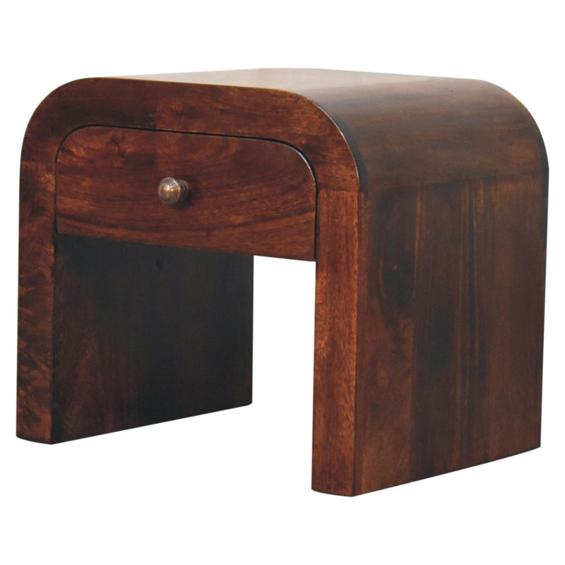  Table de chevet 16 tiroirs Harlowstead, Noyer