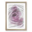 The Heart of a Pink Rose in Abstract - Picture Frame Graphic Art Print-55738124-55738117