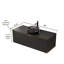 Ensemble de meuble-lavabo avec lavabo 48 po RUBEN-2089676680-2089676725-2089676724