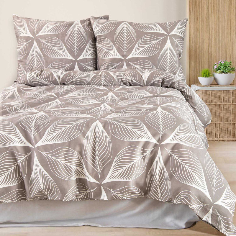 Cotton Duvet Cover Set with Pillow Shams