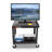 SteelCart Open Shelf Fixed Height Table AV Cart